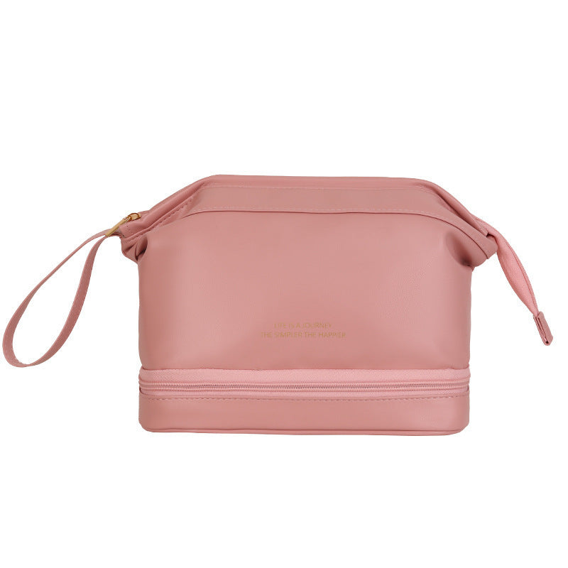 CLOUDÉ | DOUBLE-LAYER TRAVEL COSMETIC BAG