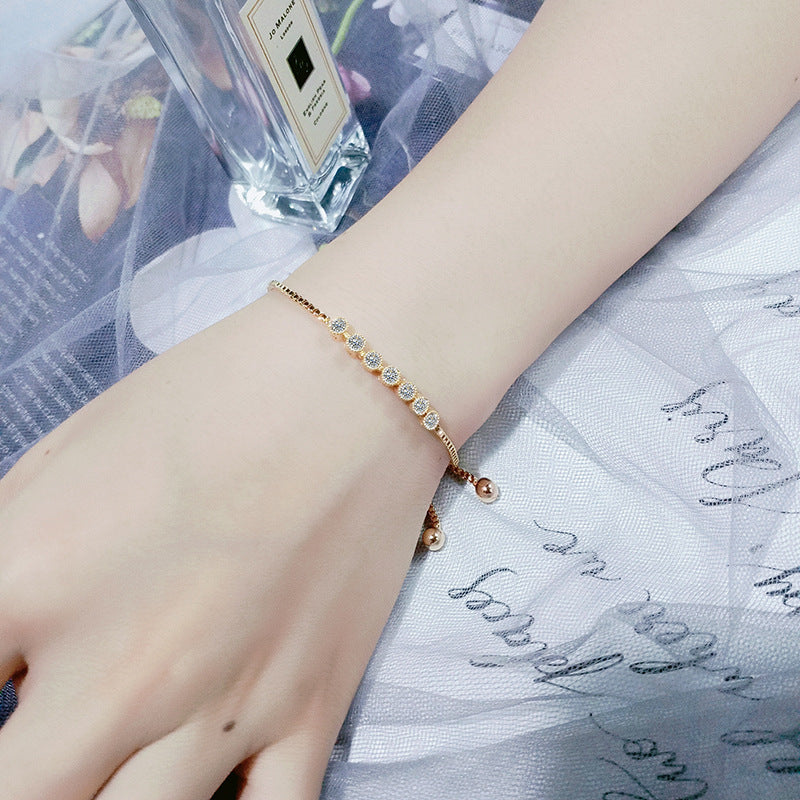 FIONA | SIMPLE COPPER & ZIRCON BRACELET