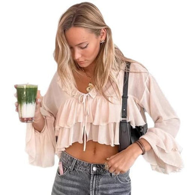 INDY | RUFFLE BLOUSE