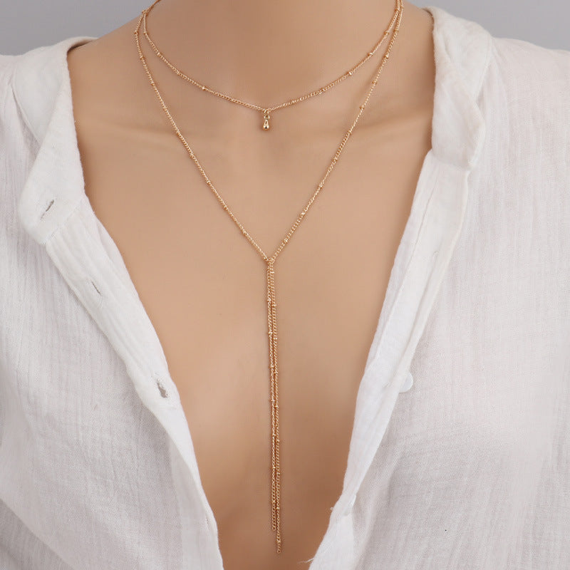 SYLVIA | SIMPLE GEOMETRIC NECKLACE
