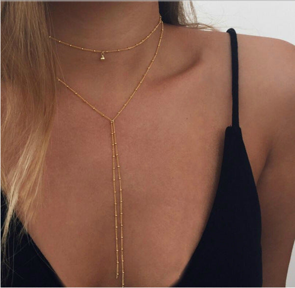 SYLVIA | SIMPLE GEOMETRIC NECKLACE