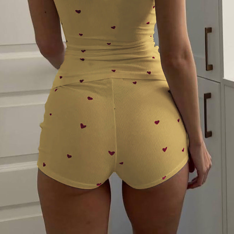 FREYA | LOVE PRINT TWO-PIECE SET