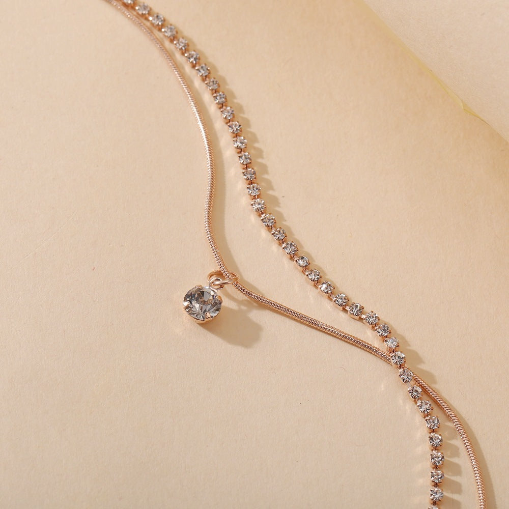 MAYA | BOHO CUBIC ZIRCONIA ANKLET