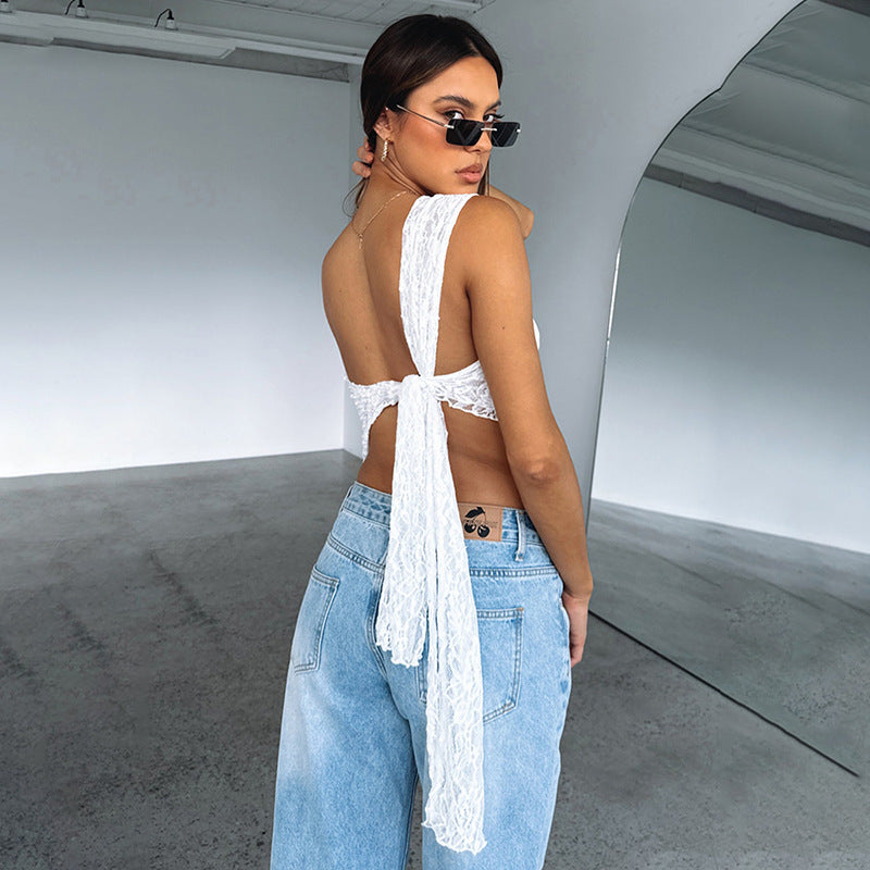 ARIELLA | SLEEVELESS BACKLESS VEST