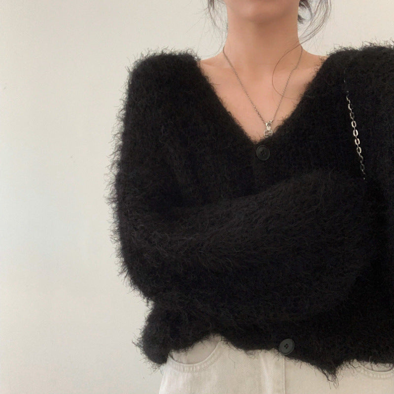 ISLA | FLUFFY CARDIGAN