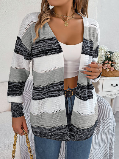 MILANE | STRIPED CARDIGAN