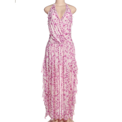 ZARIA | PRINTED HIGH-WAIST DRESS