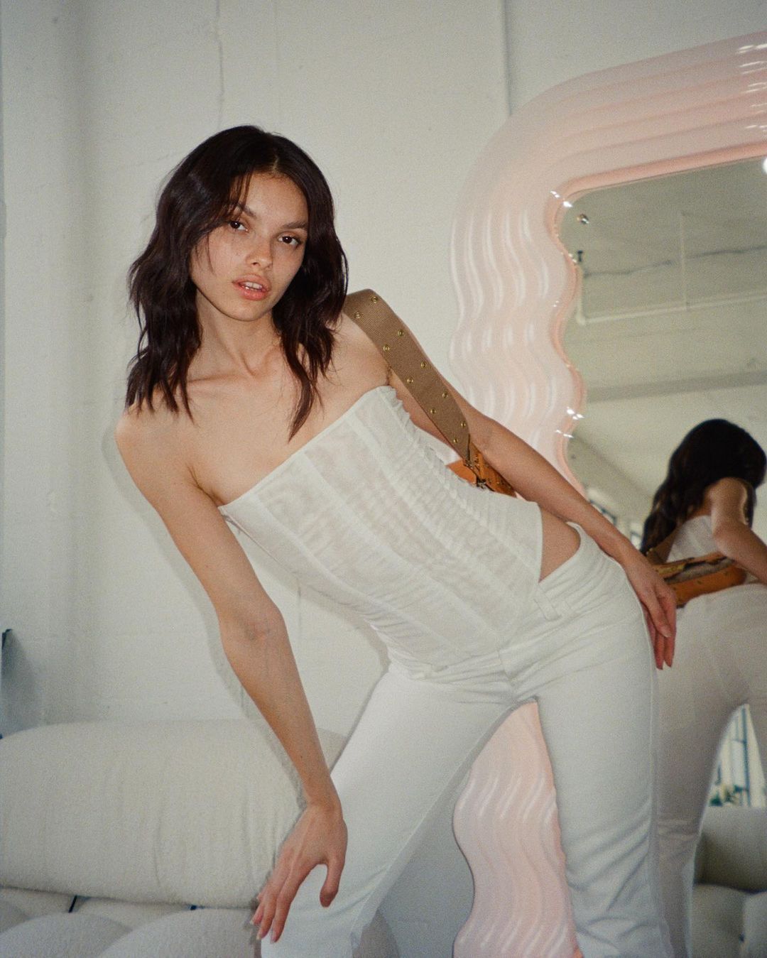 ELLA | MESH BACKLESS TUBE TOP