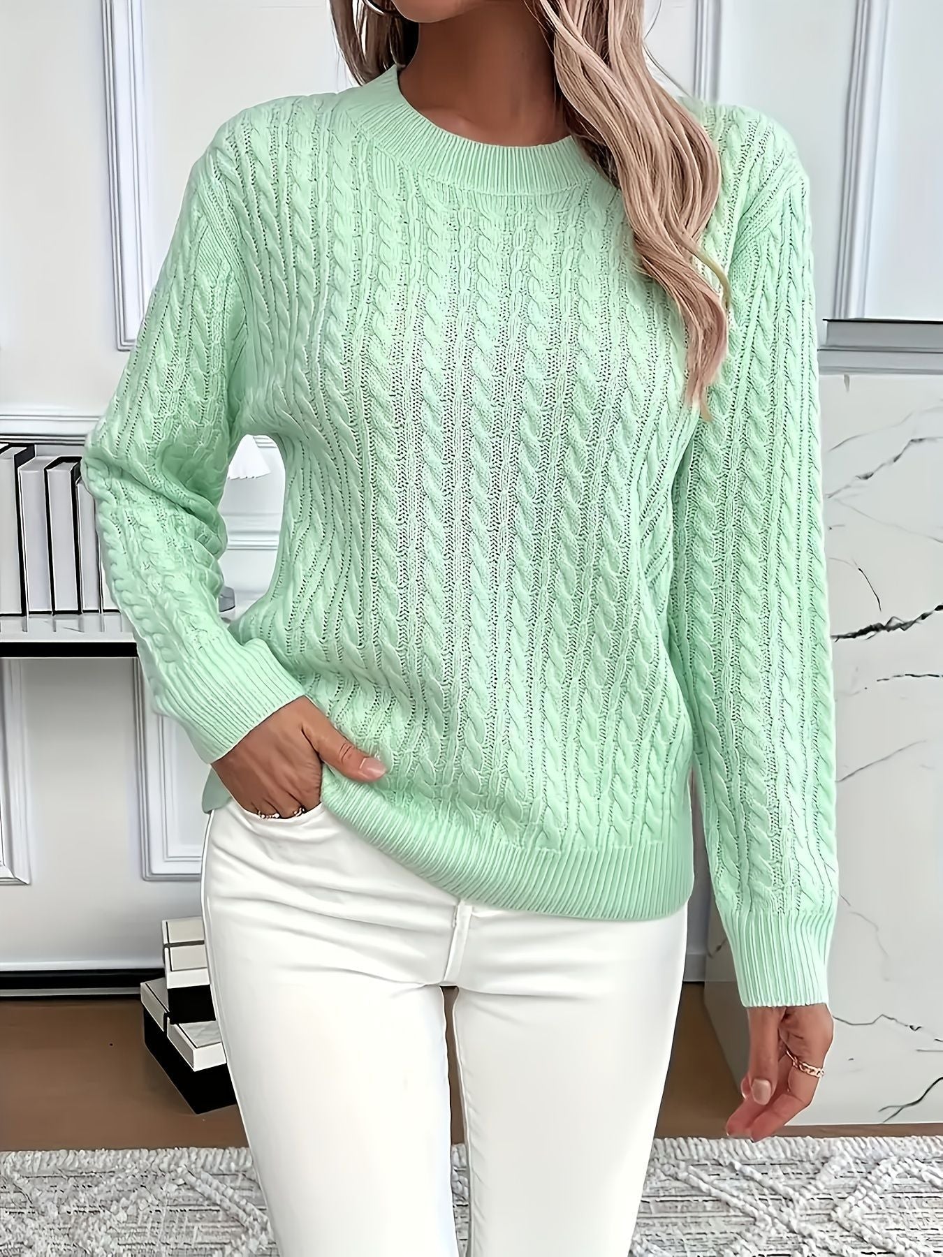 ELENA | ACRYLIC PULLOVER SWEATER
