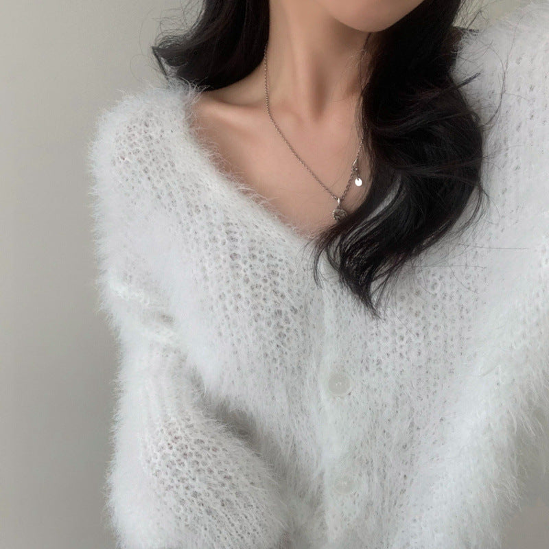 ISLA | FLUFFY CARDIGAN