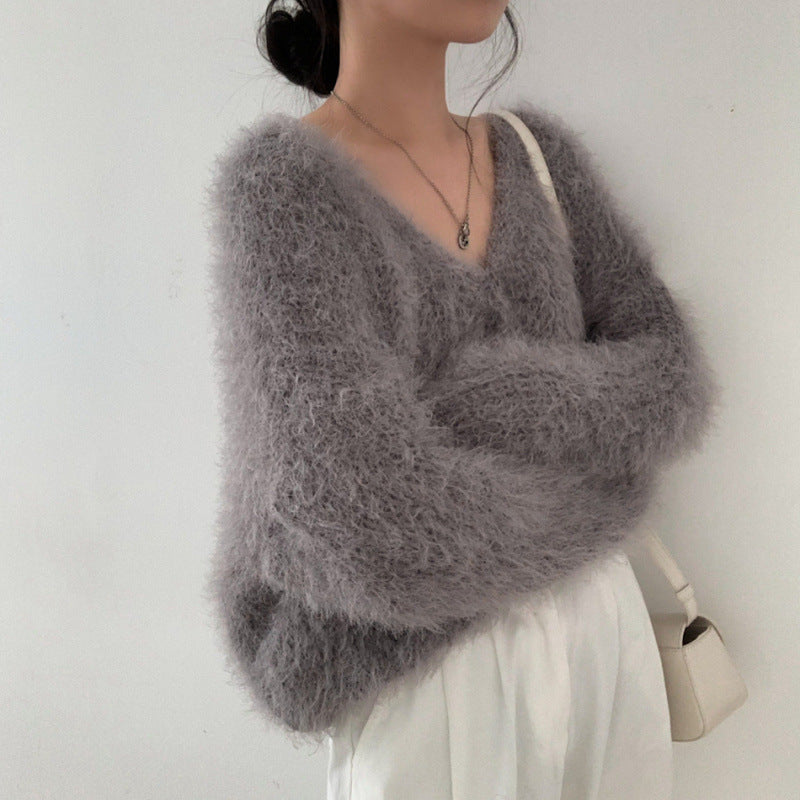 ISLA | FLUFFY CARDIGAN