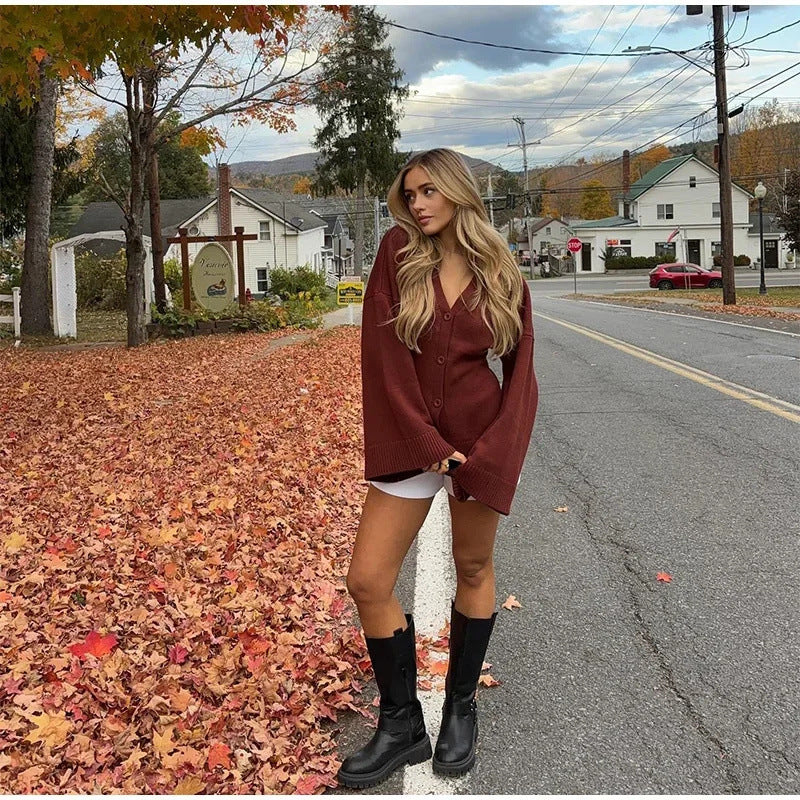 MAYA | BUTTONED CARDIGAN