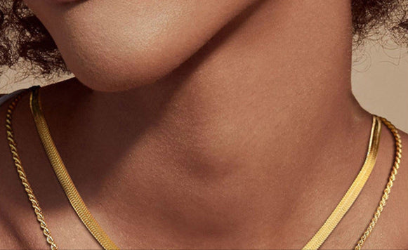 Eli | LAYERED GOLD NECKLACE