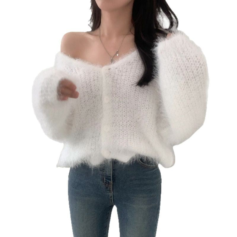 ISLA | FLUFFY CARDIGAN