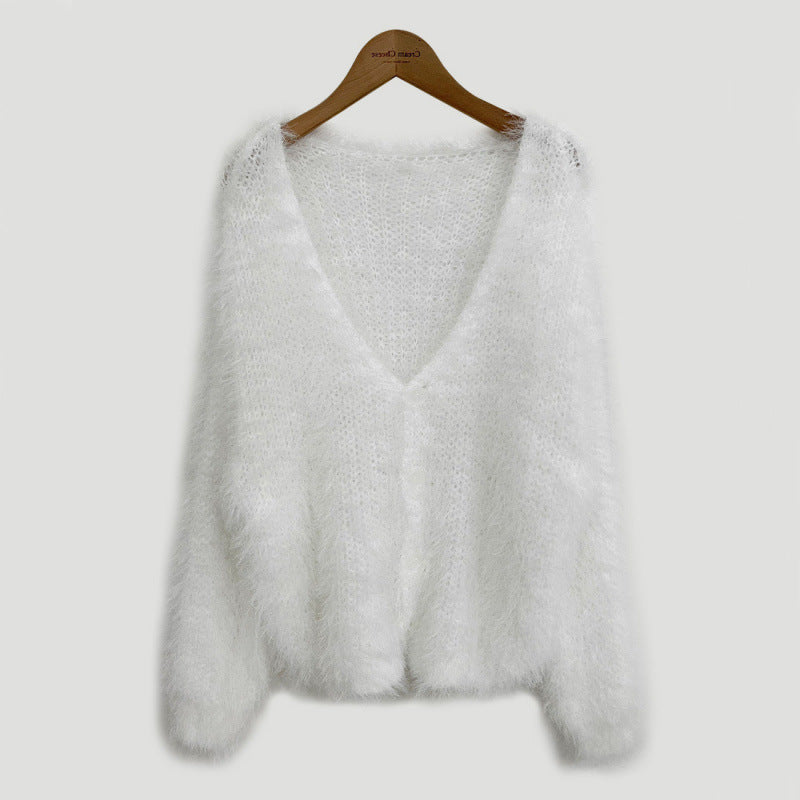 ISLA | FLUFFY CARDIGAN