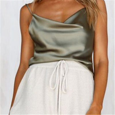 ELSA | SILKY SATIN CAMISOLE