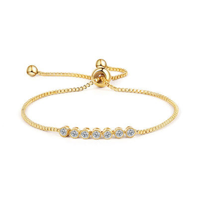 FIONA | SIMPLE COPPER & ZIRCON BRACELET