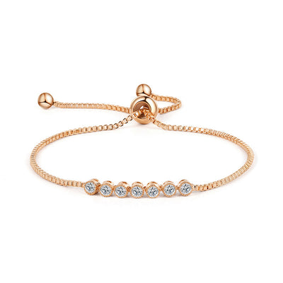 FIONA | SIMPLE COPPER & ZIRCON BRACELET