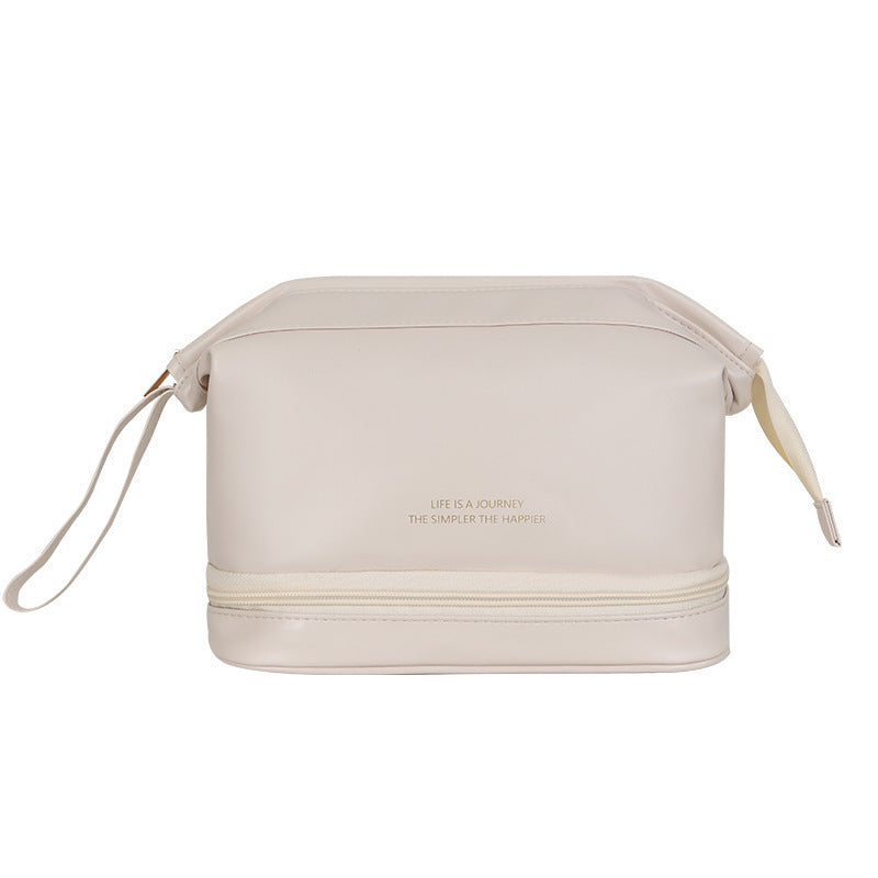 CLOUDÉ | DOUBLE-LAYER TRAVEL COSMETIC BAG