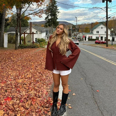 MAYA | BUTTONED CARDIGAN