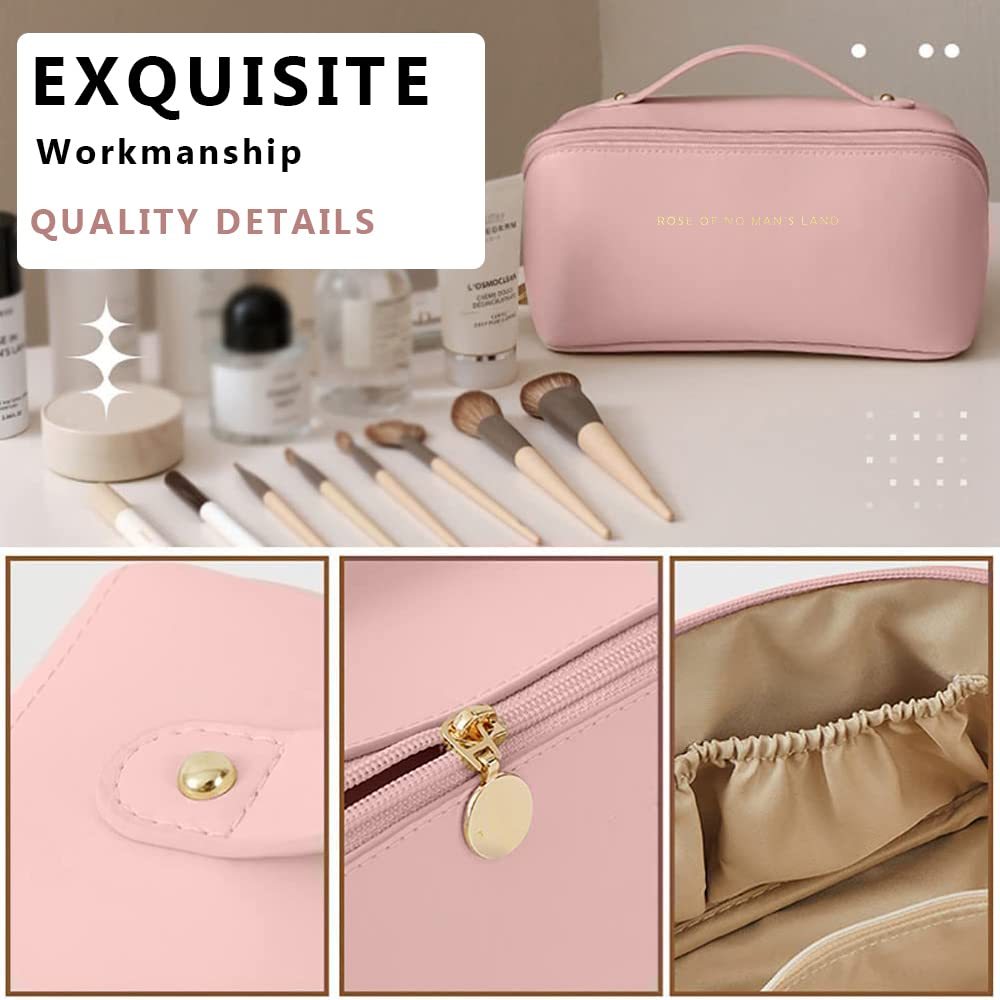 CLOUDÉ | DOUBLE-LAYER TRAVEL COSMETIC BAG