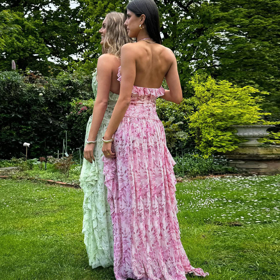 ZARIA | PRINTED HIGH-WAIST DRESS