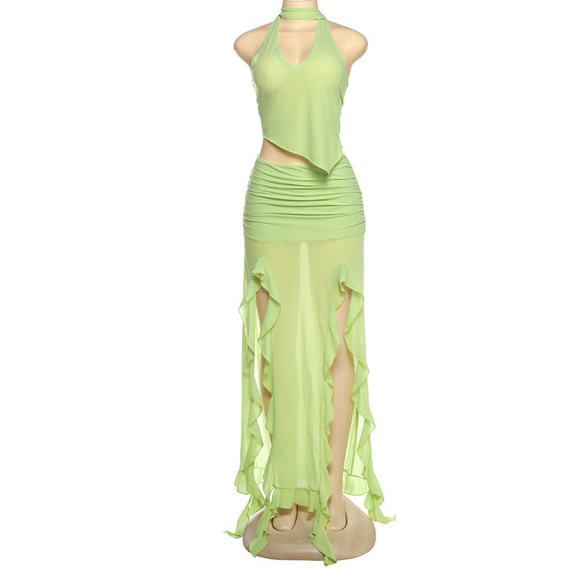 ELLA | TASSEL TOP & SKIRT SET